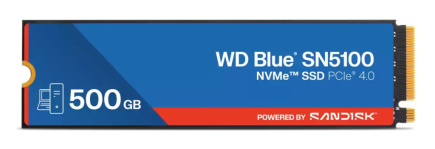 Western Digital 500GB WD Blue® SN5100 NVMe™ SSD Western Digital 500GB WD Blue® SN5100 NVMe™ SSD