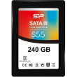 Silicon Power | Slim S55 | 240 GB | Solid-state drive interface SATA | Read speed 550 MB/s | Write speed 450 MB/s SP240GBSS3S55S25