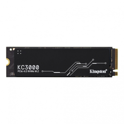 SSD|KINGSTON|KC3000|512GB|M.2|NVMe|3D TLC|Write speed 3900 MBytes/sec|Read speed 7000 MBytes/sec|TBW 400 TB|MTBF 1800000 hours|SKC3000S/512G