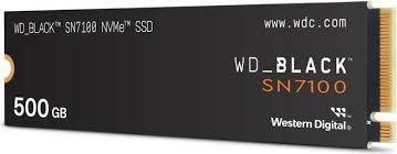 SSD|WESTERN DIGITAL|Черный SN7100|500GB|M.2|PCIe Gen4|NVMe|3D TLC|Write speed 5800 MBytes/sec|Read speed 6800 MBytes/sec|WDS500G4X0E