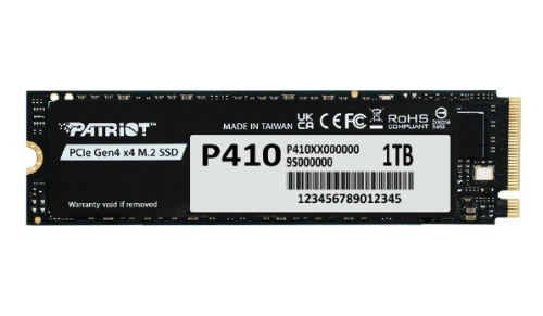 Patriot SSD 1TB P410 PCIe M.2 Gen4 x4 NVMe 1.4 2280 5000/4500MB/s