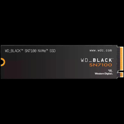 SSD WD Black SN7100 1TB M.2 2280 PCIe Gen4 x4 NVMe, Read/Write: 7250/6900 MBps, IOPS 1000K/1400K, TBW: 600
