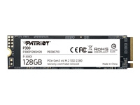 Patriot P300 - SSD - 256 GB - internal - M.2 2280 - PCIe 3.0 x4 (NVMe) - 1700 MBps (read) / 1100 MBps (write)
