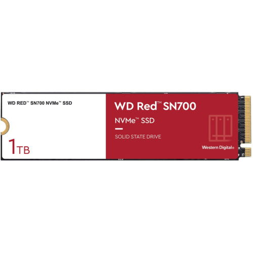 M.2 WD Red SN700 NVMe 1TB 2280 PCIe Gen3 8Gb/s internal drive for NAS devices