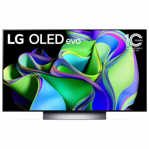 LG OLED evo C3, 48'', Ultra HD, OLED, jalg keskel, hall - Teler / OLED48C32LA.AEU