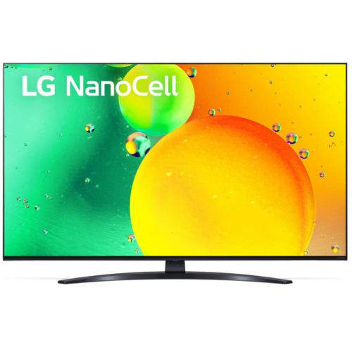 LG NANO763QA, 50'', Ultra HD, LED LCD, NanoCell, jalg keskel, must - Teler / 50NANO763QA.AEU