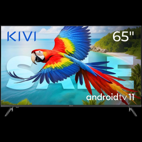 65', UHD, Android TV 11, Black, 3840x2160, 60 Hz, Sound 2x12W, 111 kWh/1000h, BT5, HDMI ports 4, 24 months