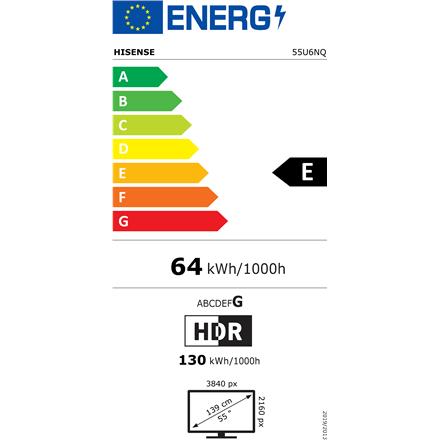 Hisense Mini LED Smart TV | 55U6NQ | 55