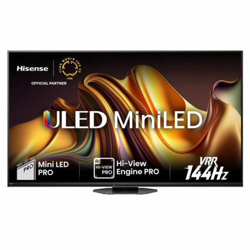 Hisense U8NQ, 65'', 4K UHD, Mini LED, must - Teler / 65U8NQ