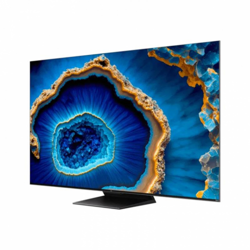 TCL C805, 85'', 4K UHD, Mini-LED, tumehall - Teler / 85C805