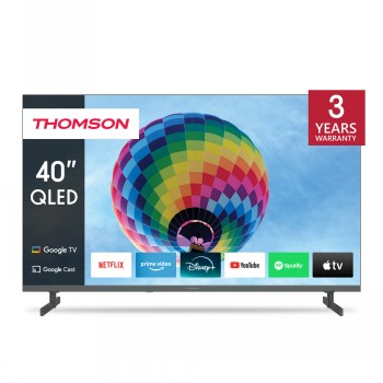 THOMSON 40” QLED FHD GOOGLE SMART TV