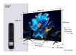TCL P7K 65P7K TV 165.1 cm (65