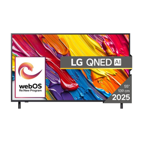 LG QNED82 AI, 55'', 4K UHD, QNED, must - Teler / 55QNED82A3B.AEU