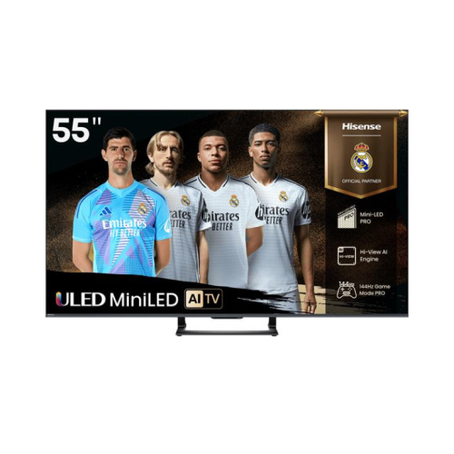 Hisense U7Q, 55'', 4K UHD, Mini LED, must - Teler / 55U7Q