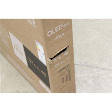 LG OLED48C41LA | 48 | Smart TV | webOS24 | UHD | Black | DAMAGED PACKAGING