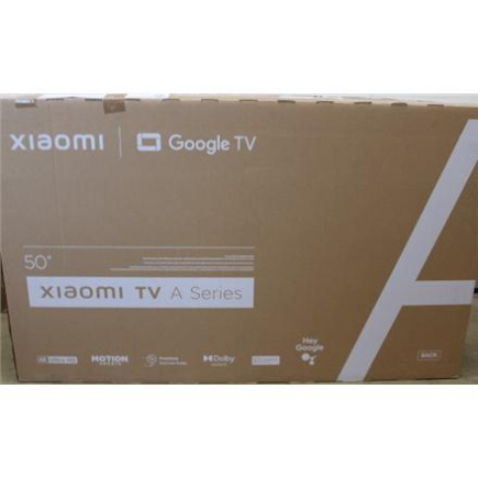 Xiaomi TV | A 2025 | 50 | Smart TV | Google TV | 4K UHD | Black | USED, MISSING REMOTE, ACTIVATED OS