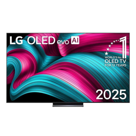 LG OLED evo AI C5, 83'', 4K UHD, OLED must - Teler / OLED83C51LA.AEU