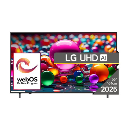 LG UHD AI UA75, 65'', 4K UHD, LED LCD, must - Teler / 65UA75003LA.AEU