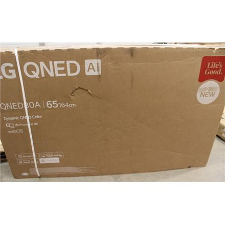 LG 65QNED80A3A | 65 | Smart TV | webOS | UHD | DAMAGED PACKAGING