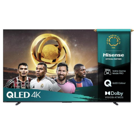 Hisense E7Q PRO, 100'', 4K UHD, QLED, must - Teler / 100E7QPRO