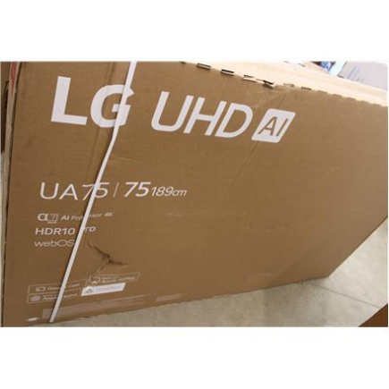 LG TV | 75UA75006LA | 75 | Smart TV | webOS 25 | 4K UHD | DAMAGED PACKAGING