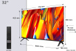 TCL 32V5C TV 81.3 cm (32