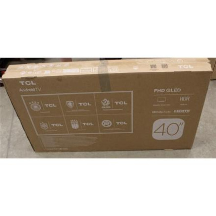 TCL QLED TV | 40S5K | 40 | Smart TV | Android TV | FHD | Must | UNPACKED, USED BATTERIES