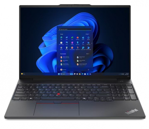 Lenovo Laptop ThinkPad E16 G2 21MA0021PB W11Pro Ultra 5 125U/16GB/512GB/INT/16.0 WUXGA/Graphite Black/1YR Premier Support + 3YRS OS + CO2 Offset