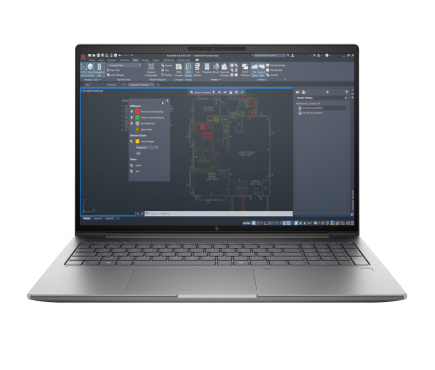 HP ZBook Power 16 G11A - Ryzen 7 8845HS, 16GB, 512GB SSD, 16 WUXGA 300-nit AG, WWAN-ready, Smartcard, SD card, FPR, SWE backlit keyboard, 83Wh, Win 11 Pro, 3 years