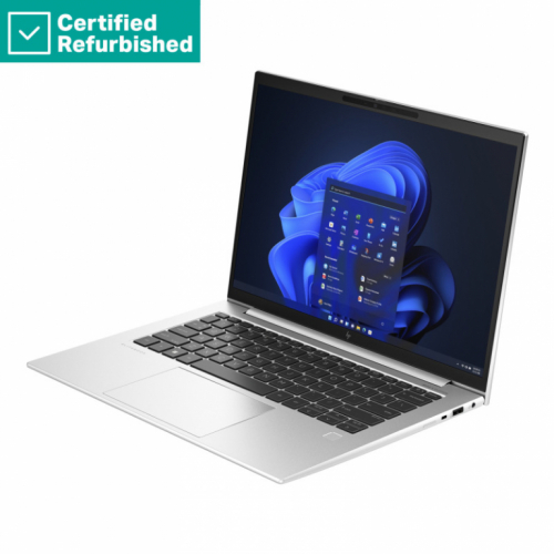 Renew SILVER HP EliteBook 840 G10 - i5-1335U, 16GB, 256GB SSD, 14 WUXGA 250-nit AG, WWAN-ready, Smartcard, FPR, Nordic backlit keyboard, 51Wh, Win 11 Pro, 1 years HP Renew T-818L5EAR#UUW