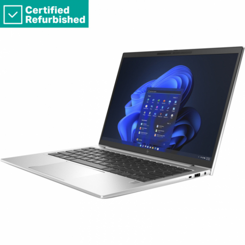 Taastatud SILVER HP EliteBook 830 G9 - i7-1255U, 16GB, 1TB SSD, 13.3 WUXGA 400-nit AG, WWAN-ready, Smartcard, FPR, US backlit keyboard, 51Wh, Win 11 Pro Downgrade, 1 years HP Taastatud