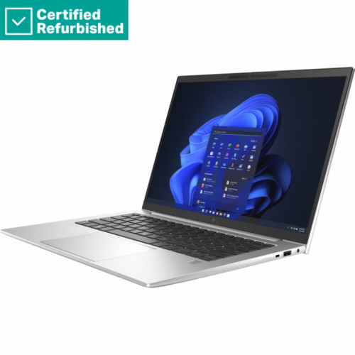 Taastatud SILVER HP EliteBook 840 G9 - i7-1255U, 16GB, 512GB SSD, 14 WUXGA Privacy AG, 4G Modem, Smartcard, FPR, US backlit keyboard, 51Wh, Win 11 Pro, 1 years HP Taastatud