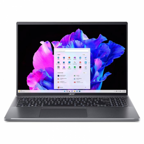 Acer Swift Go 16, 16'', 3.2K, OLED, i7, 16 GB, 1 TB, tumehall, ENG - Sülearvuti / NX.KFSEL.003