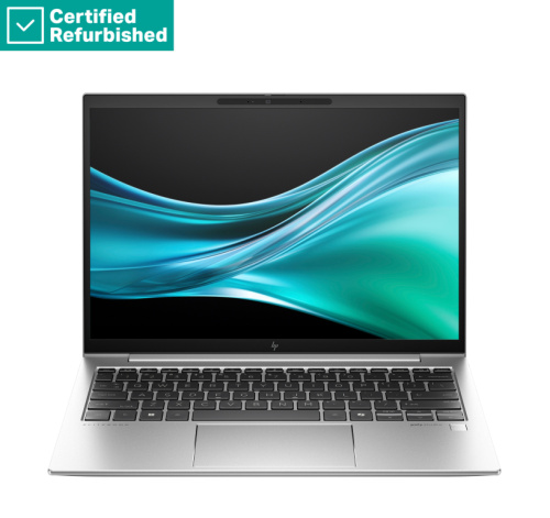 Taastatud SILVER HP EliteBook 830 G11 - Ultra 5-125U, 16GB, 512GB SSD, 13.3 WUXGA 400-nit AG, 5MP IR cam, WWAN-ready, Smartcard, FPR, US backlit keyboard, 56Wh, Win 11 Pro, 1 years HP Taastatud