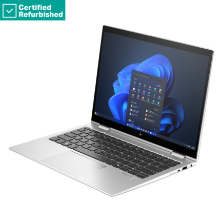Восстановленный SILVER HP Elite x360 830 G11 - Ultra 7-155U, 16GB, 512GB SSD, 13.3 WUXGA 400-nit Touch AG, 5MP IR cam, WWAN-ready, Smartcard, FPR, US backlit keyboard, 56Wh, Win 11 Pro, 1 years HP Восстановленный