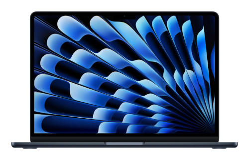 Apple MacBook Air 13-inch : M4 chip with 10-core CPU and 8-core GPU, 16GB, 256GB SSD - Midnight