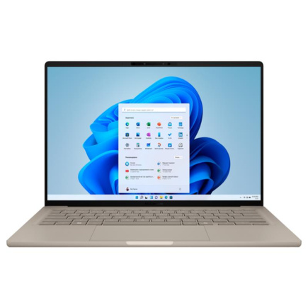 Asus Zenbook A14, 14'', OLED, X, 16 GB, 512 GB, ENG, beež - Sülearvuti / UX3407QA-QD202W