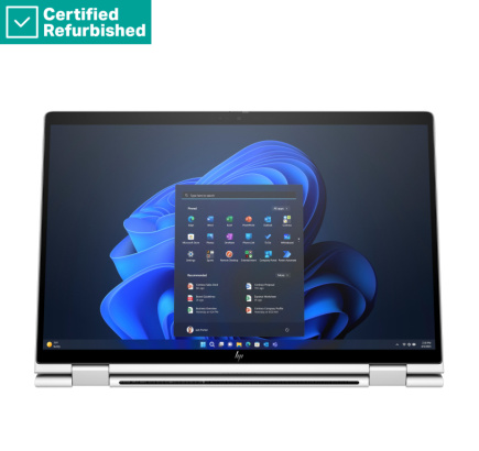 Renew GOLD HP Elite x360 1040 G11 - Ultra 7-155H, 32GB, 1TB SSD, 14 WUXGA 400-nit Touch AG, 5MP IR cam, 4G/5G Modem, FPR, Nordic backlit keyboard, 56Wh, Win 11 Pro, 1 years HP Renew