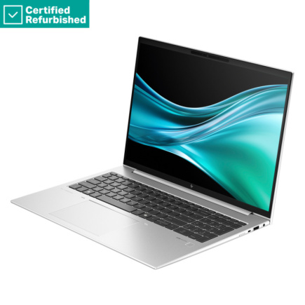 Восстановленный SILVER HP EliteBook 865 G11 - Ryzen 5 PRO 8540U, 16GB, 256GB SSD, 16 WUXGA 300-nit AG, 5MP IR cam, FPR, US keyboard, 56Wh, Win 11 Pro, 1 years HP Восстановленный