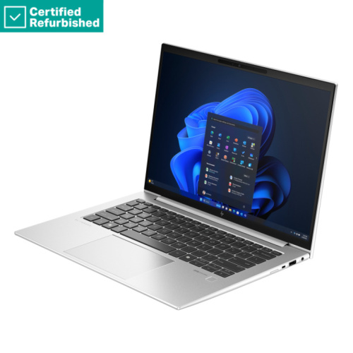 Восстановленный SILVER HP EliteBook 840 G11 - Ultra 7-165U, 32GB, 1TB SSD, 14 WUXGA Privacy AG, 5MP IR cam, 4G/5G Modem, FPR, US backlit keyboard, 56Wh, Win 11 Pro, 1 years HP Восстановленный