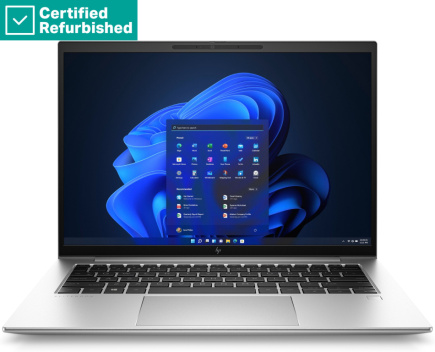 Восстановленный SILVER HP EliteBook 840 G9 - i7-1255U, 32GB, 512GB SSD, 14 WUXGA 250-nit AG, 5MP cam, Smartcard, FPR, Nordic backlit keyboard, 51Wh, Win 11 Pro, 1 years HP Восстановленный