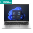 Taastatud SILVER HP EliteBook 860 G11 - Ultra 7-165U, 32GB, 512GB SSD, 16 WUXGA 400-nit AG, 5MP IR cam, FPR, US backlit keyboard, 56Wh, Win 11 Pro, 1 years HP Taastatud