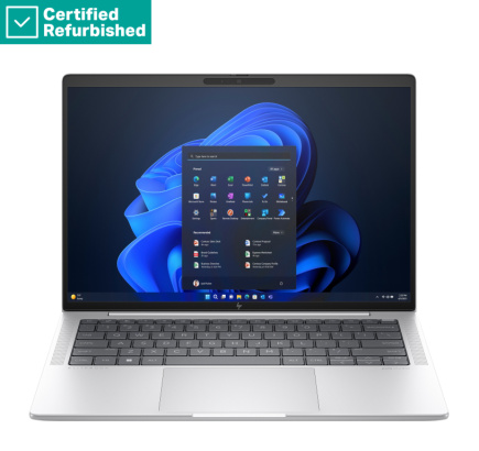 Taastatud SILVER HP EliteBook 1040 G11 - Ultra 7-155H, 32GB, 1TB SSD, 14 WUXGA Privacy Touch AG, 5MP IR cam, 4G/5G Modem, FPR, Nordic backlit keyboard, 68Wh, Win 11 Pro, 1 years HP Taastatud