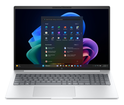 HP EliteBook 8 G1a AI 16 - Ryzen AI 5 340, 16GB, 512GB SSD, 16 WUXGA 300-nit AG, 5MP IR cam, WWAN-ready, Smartcard, FPR, US backlit keyboard, Glacier Silver, 77Wh, Win 11 Pro, 3 years