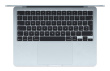 Apple MacBook Air 13-inch : M4 chip with 10-core CPU and 8-core GPU, 16GB, 256GB SSD - Sky Blue