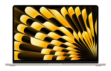 Apple MacBook Air Apple M M4 Laptop 38.9 cm (15.3'') 24 GB 512 GB SSD Wi-Fi 6E (802.11ax) macOS Sequoia Beige