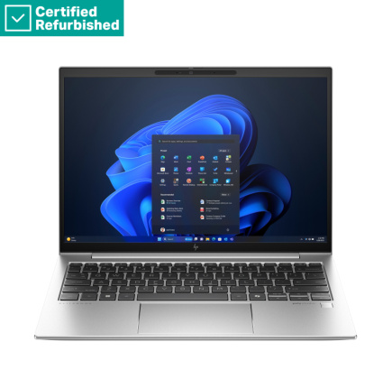 Восстановленный SILVER HP EliteBook 830 G11 - Ultra 7-155U, 16GB, 1TB SSD, 13.3 WUXGA 300-nit AG, 5MP IR cam, WWAN-ready, Smartcard, FPR, Nordic backlit keyboard, 56Wh, Win 11 Pro, 1 years HP Восстановленный