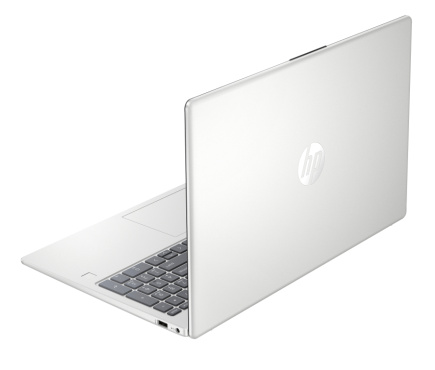 HP Laptop 15-fc0015ny - Ryzen 5 7520U, 8GB, 512GB SSD, 15.6 FHD 250-nit AG, 1080p cam, FPR, US backlit keyboard, 41Wh, Natural silver, Win 11 Home, 1 years