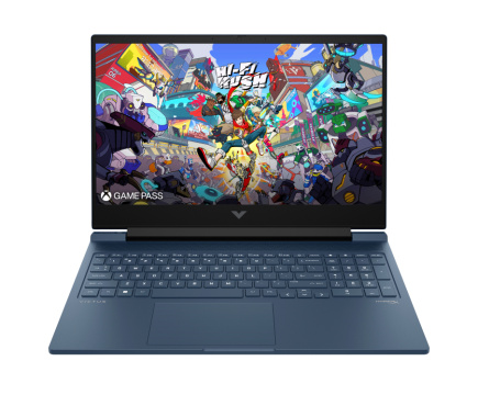 Victus by HP Gaming Laptop 16-s1002ny - Ryzen 5 8640H, 16GB, 1TB SSD, 16.1 FHD 300-nit 144Hz AG, GeForce RTX 4060 8GB, 1080p cam, US backlit keyboard, 70Wh, Performance blue, Win 11 Home, 1 years