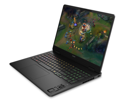 OMEN by HP Gaming Laptop 16-ap0004nn - Ryzen AI 7 350, 24GB, 512GB SSD, 16 2K 300-nit 144Hz AG, GeForce RTX 5070 8GB, 1080p cam, US RGB backlit keyboard, 70Wh, Shadow black, Win 11 Home, 1 years